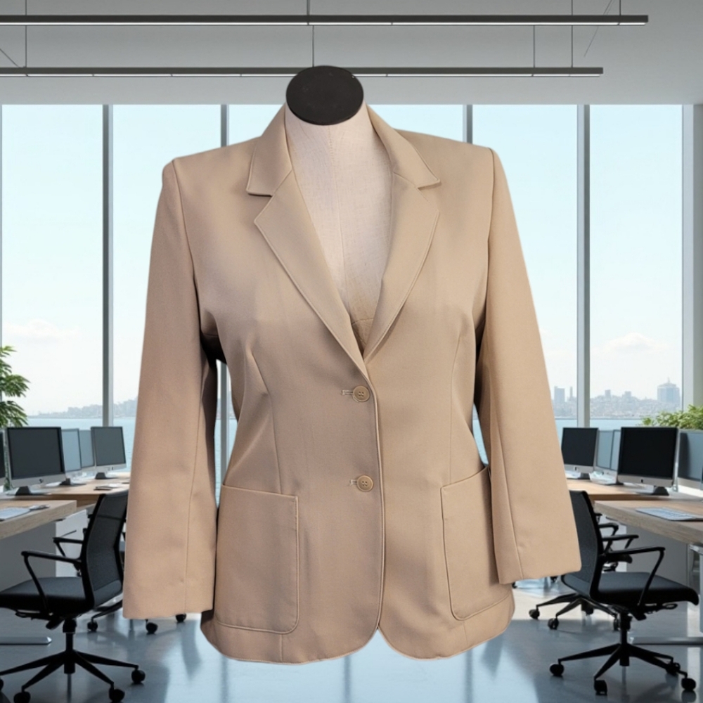 Vintage 70s Tan Blazer